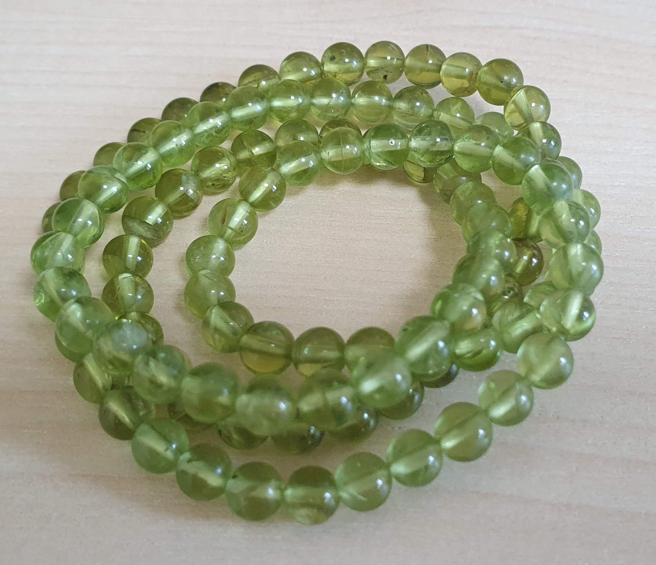 peridot necklace