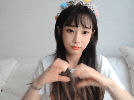  [러블리즈 유지애] 200528 지애의 보이는 브이라디오 움짤 (Lovelyz Jiae V App Gif)