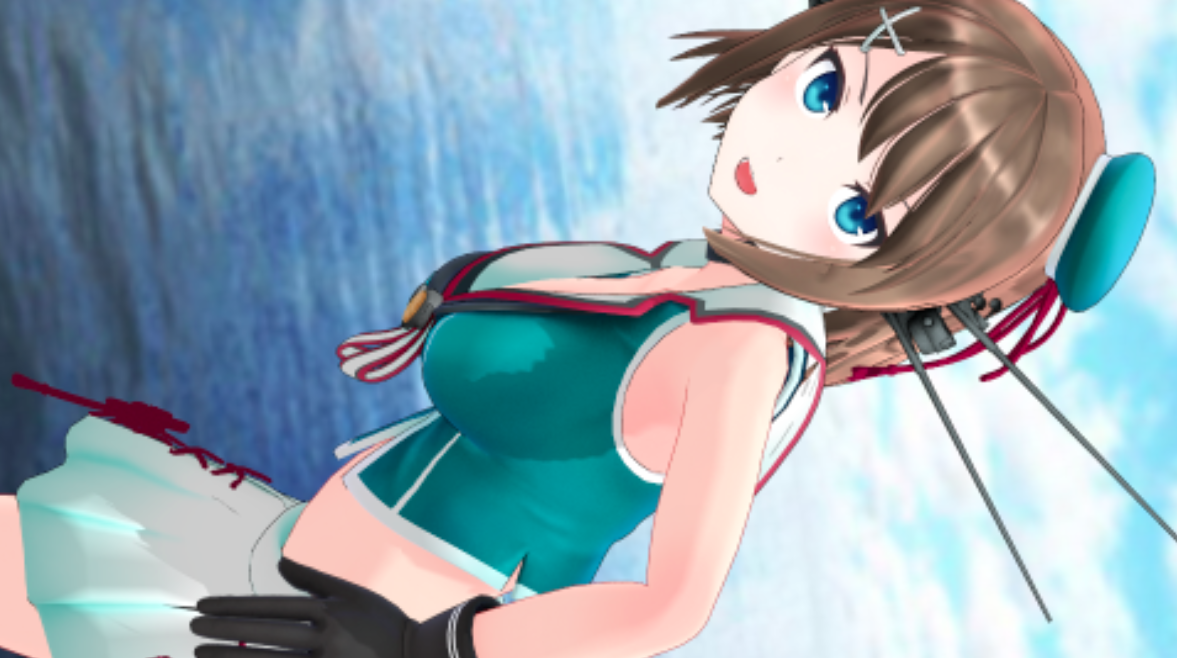  (칸코레) 마야 mmd 모델 다운