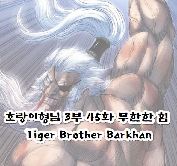 호랑이형님 3부 45화 무한한 힘 - Tiger Brother Barkhan