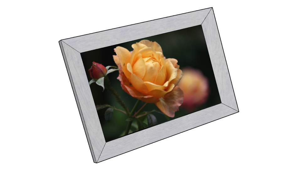 액자 속에 이미지 넣기