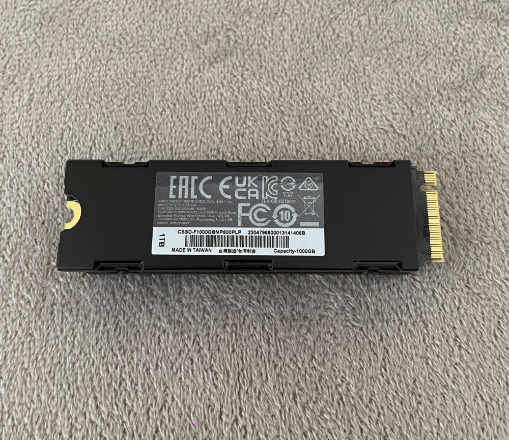 Corsair MP600 PRO LPX SSD 검토