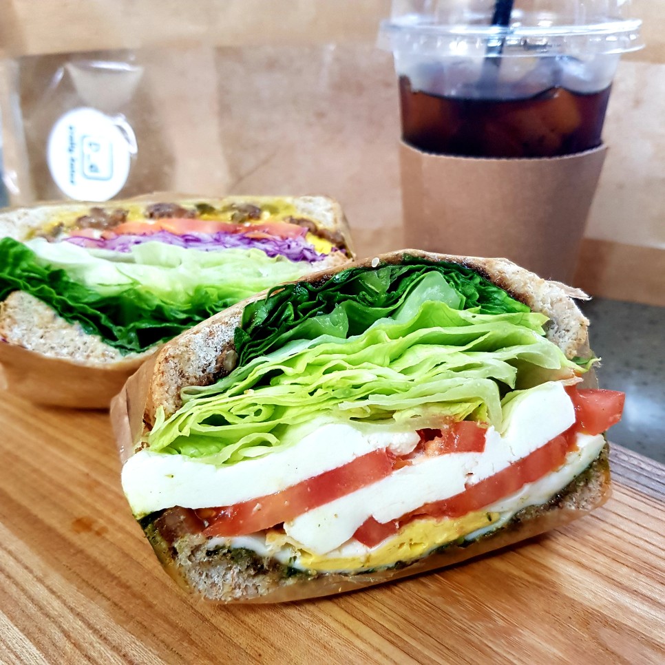  [배달리뷰] <데일리샐러드> 샌드위치도 맛있는 샐러드집 불고기, 카프레제, 에그 :: 대구 북구 연경동 / 팔공산