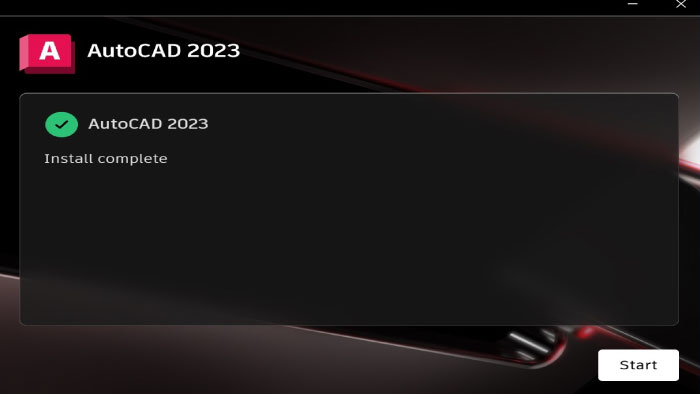 설치가 완료된 후의 이미지