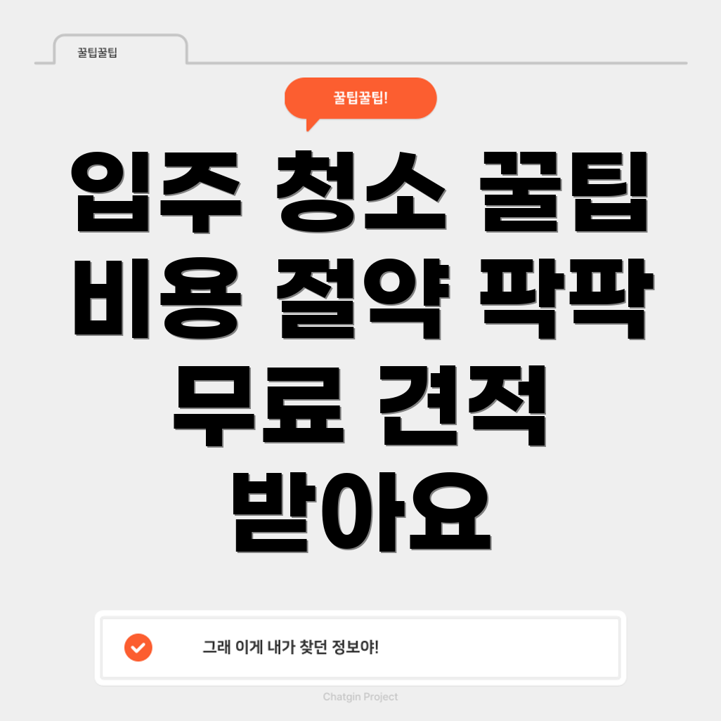 이사 후 청소