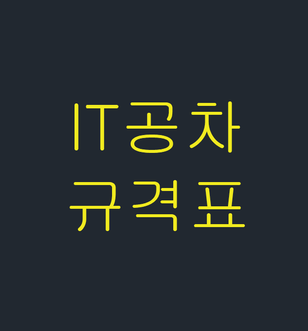  IT공차 규격