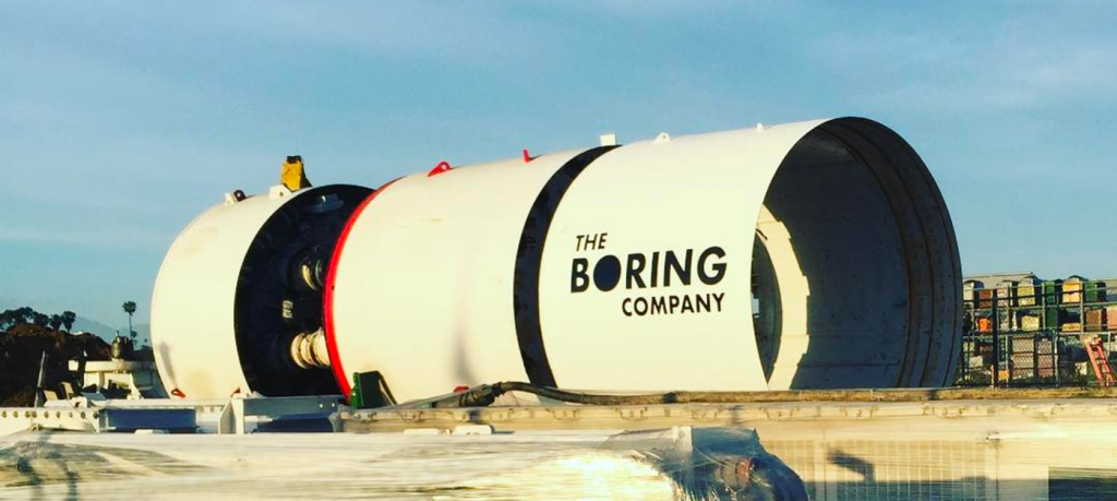  일론 머스크의 더 보링 컴퍼니(The Boring Company). 도시 교통의 미래