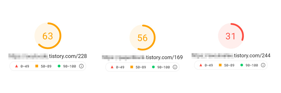  사이트 속도 측정 방법