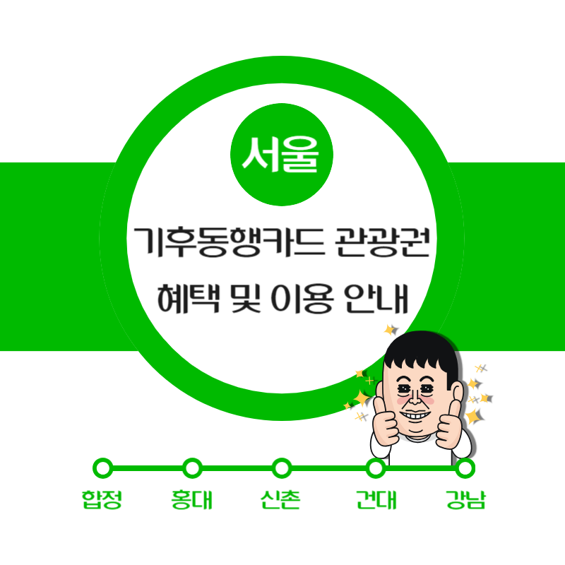 기후동행카드 관광권