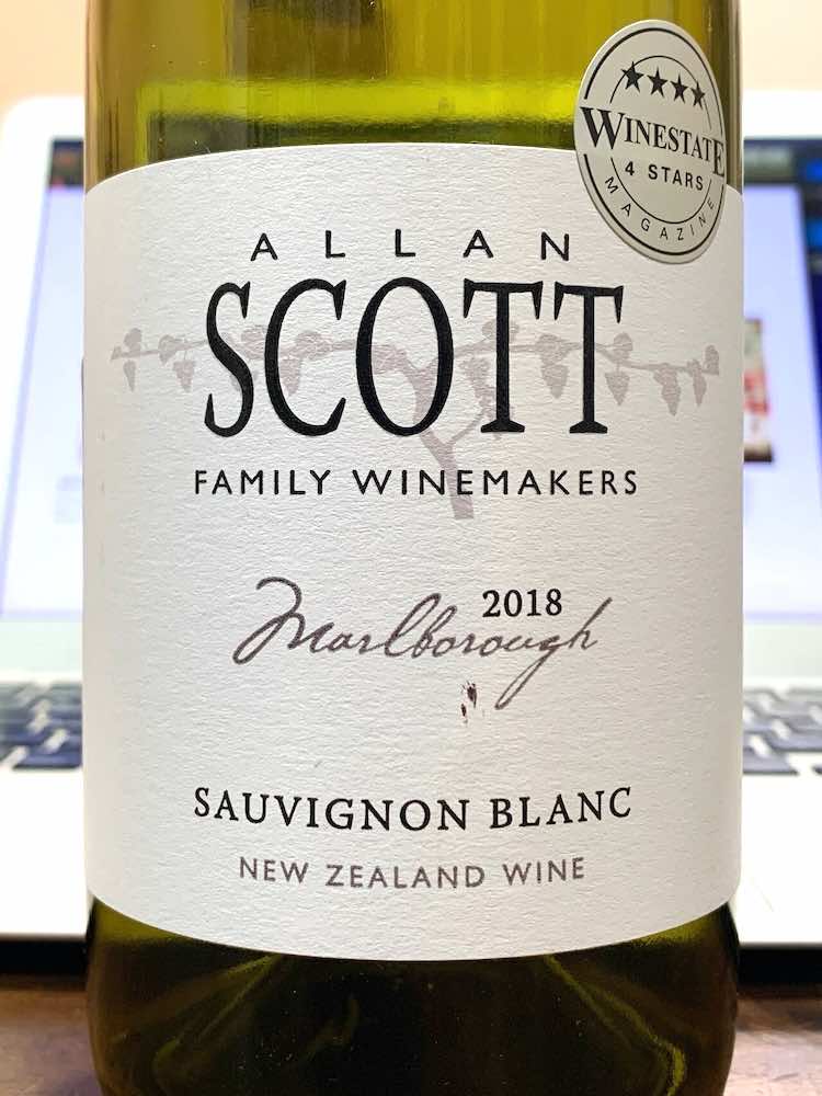 Allan Scott Marlborough Sauvignon Blanc 2018