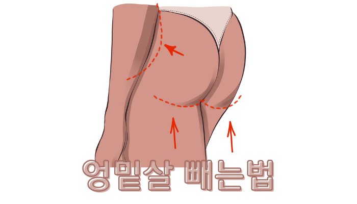 엉밑살 빼는법-운동