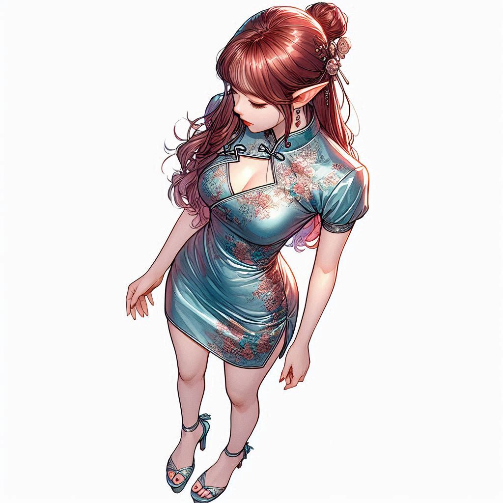 AI Art : Elegance Beauty : Eternal Mystery 14