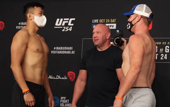  정다운 샘 앨비 중계 UFC254 인터넷 무료보기