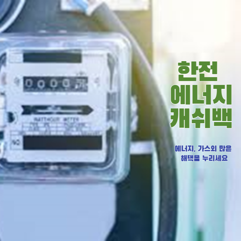  "혜택만 있는 게 아니다! 한전 에너지 캐시백 에너지 바우처 신청 및 잔액조회 방법"