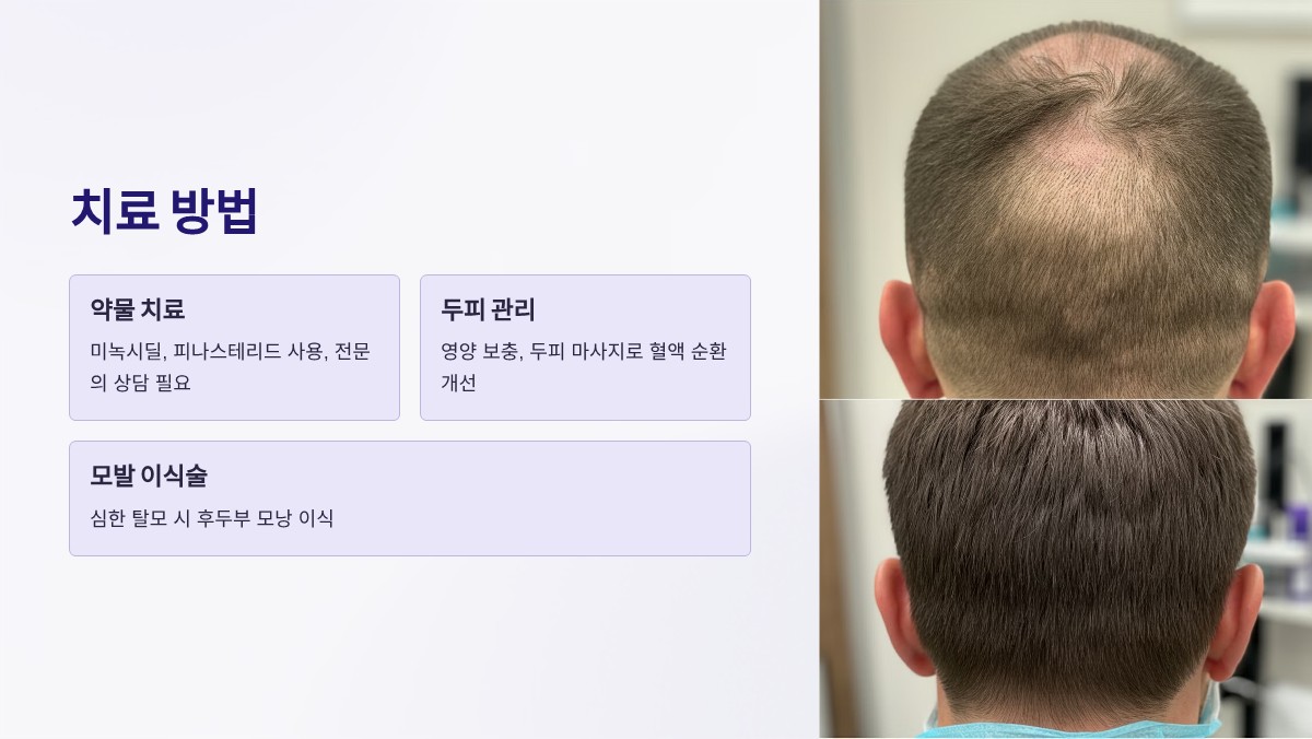 머리카락 가늘어짐과 탈모