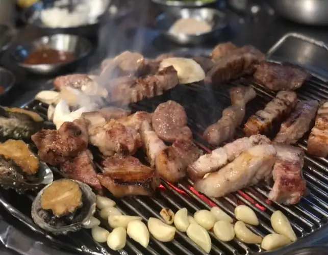 노원 도봉 창동역 고기집 전복 삼겹살 숙성 소금구이 맛집 추천