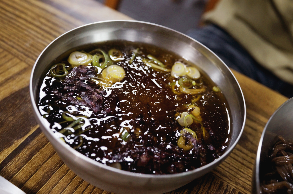 전주 여행 맛집 메밀 소바 국수 콩국수 맛집 진미집