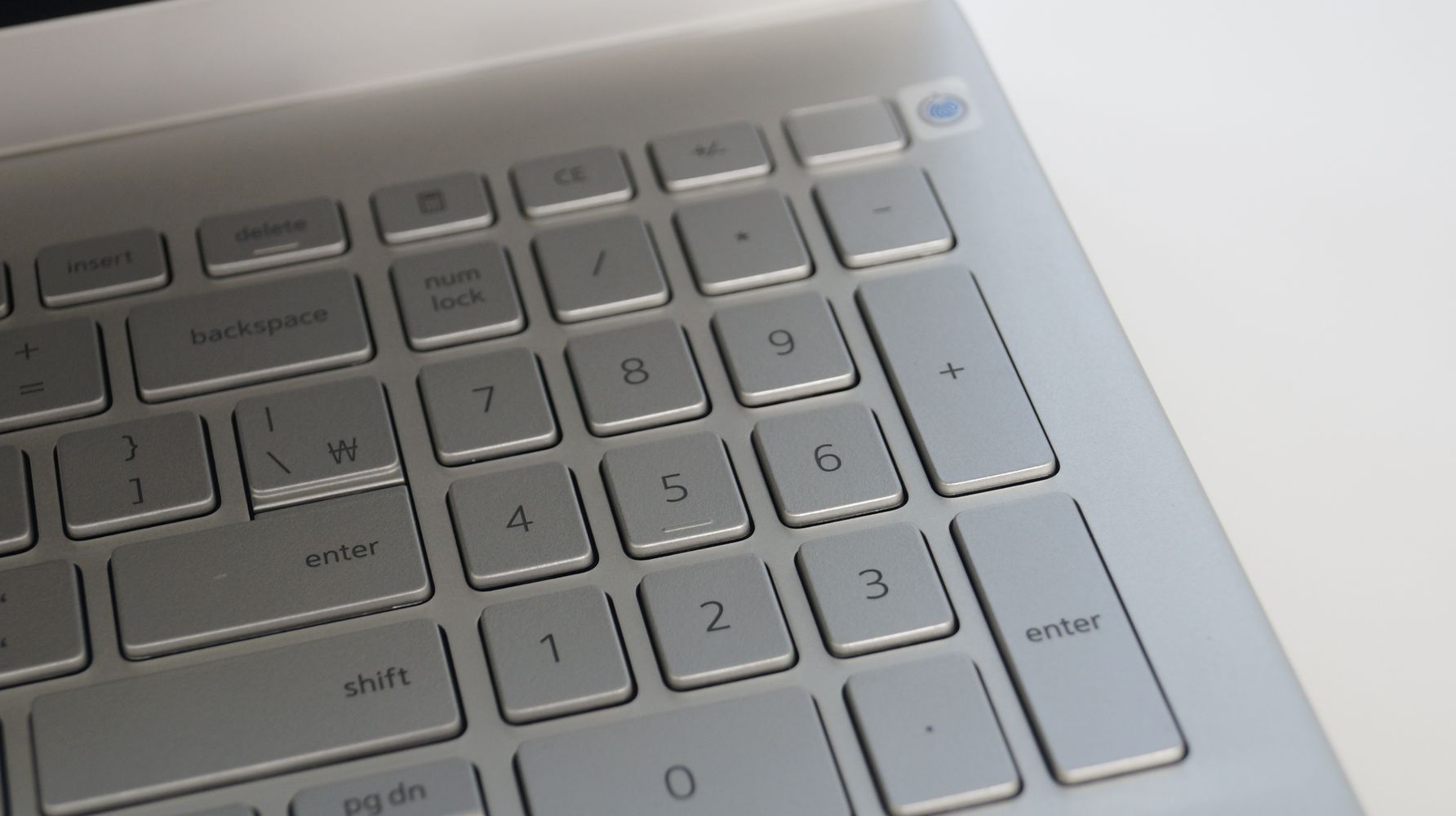 키보드 우측의 숫자 키패드