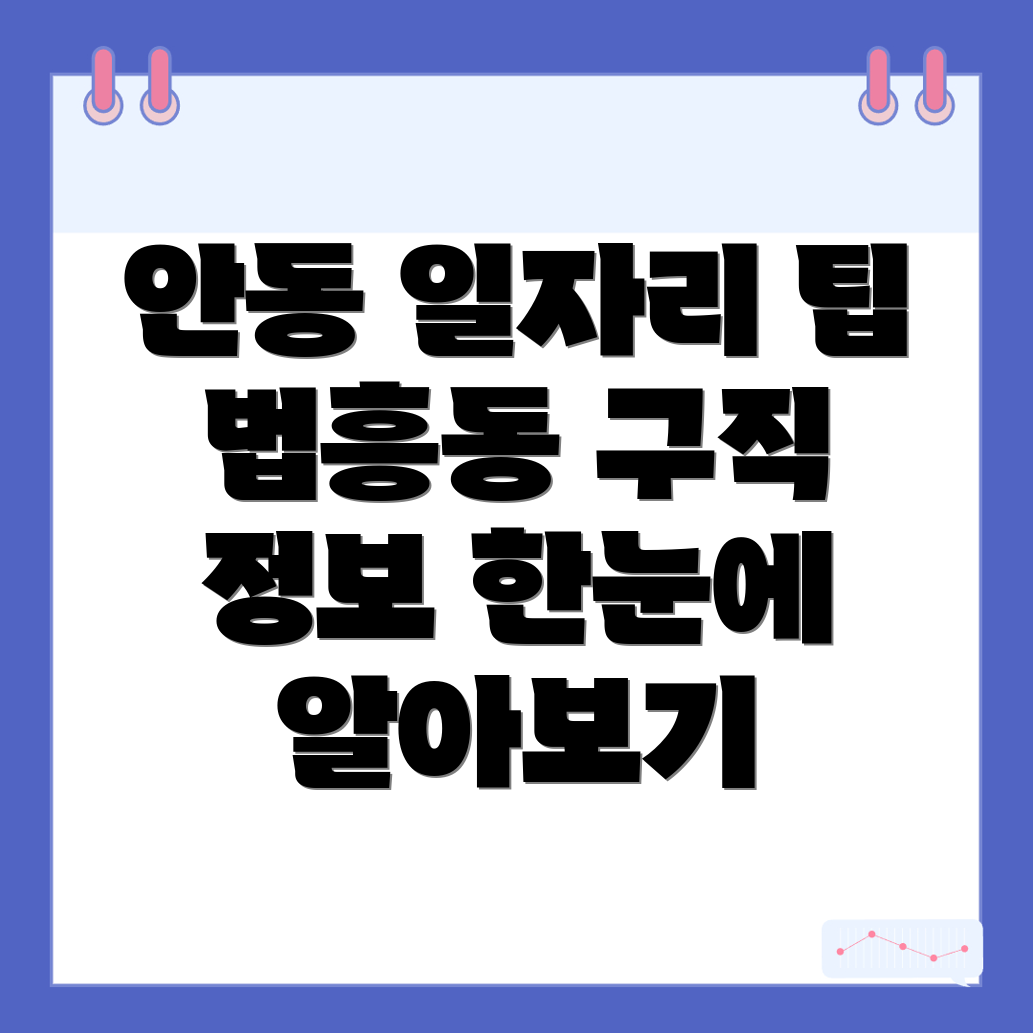 안동시 일자리