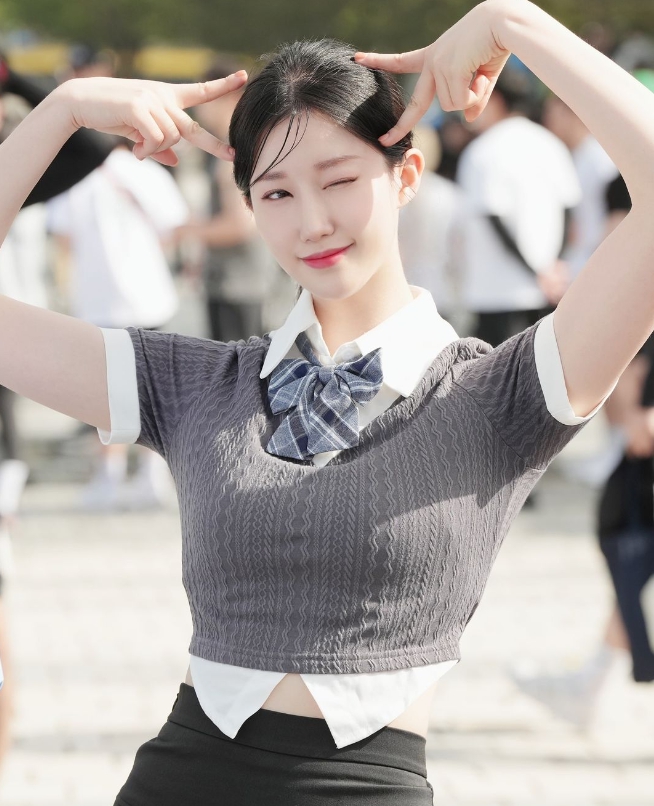 한유진치어리더