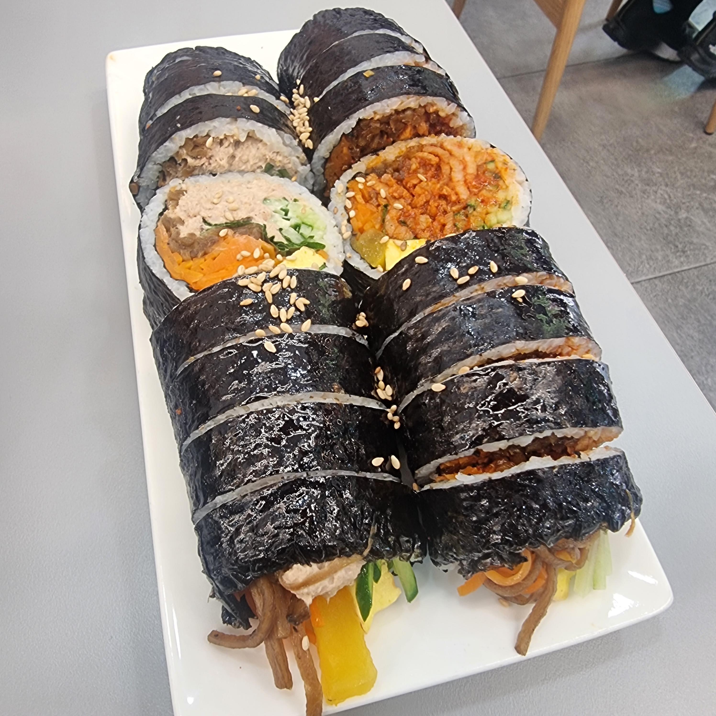 김밥처럼 참치김밥