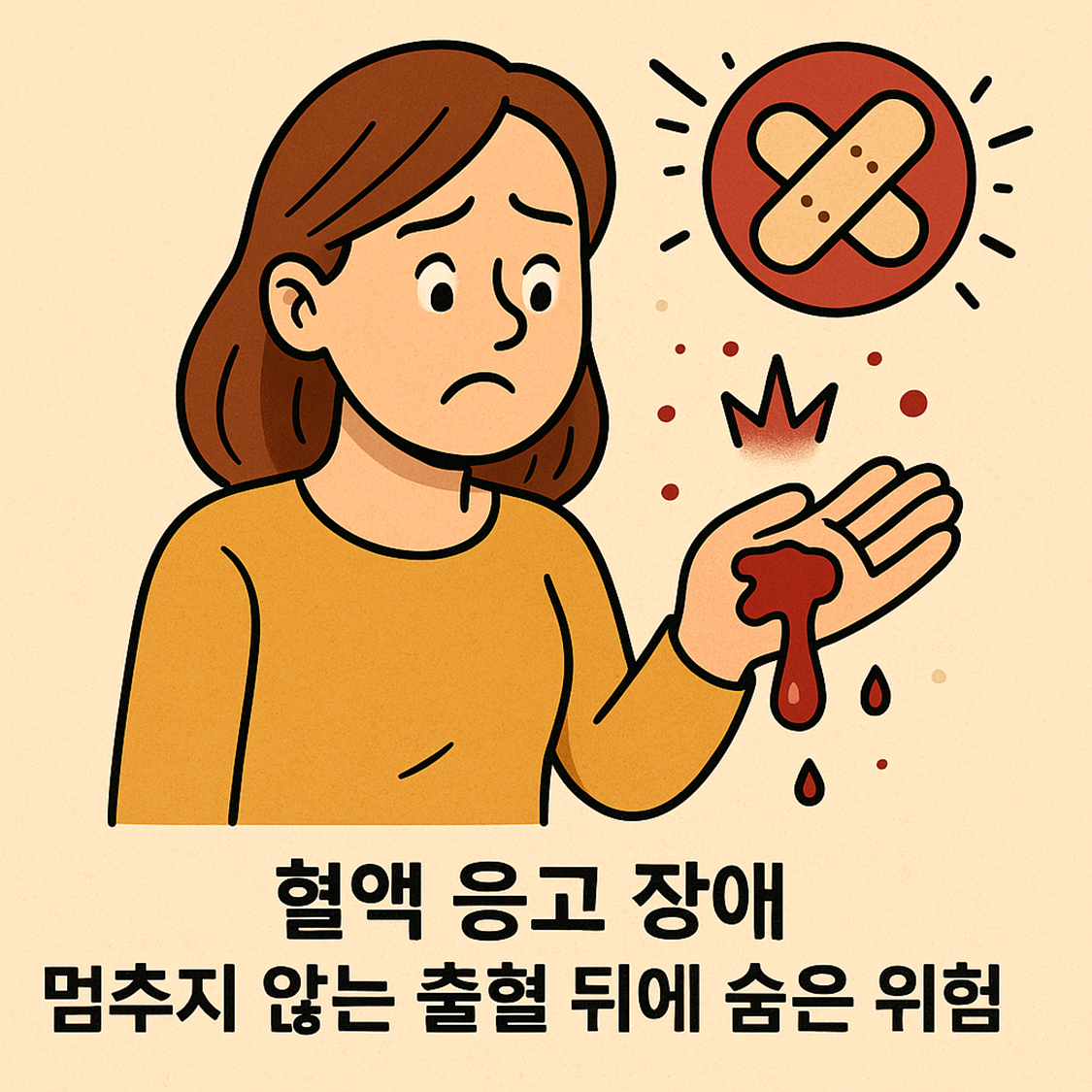 혈액 응고 장애, 멈추지 않는 출혈 뒤에 숨은 위험 신호
