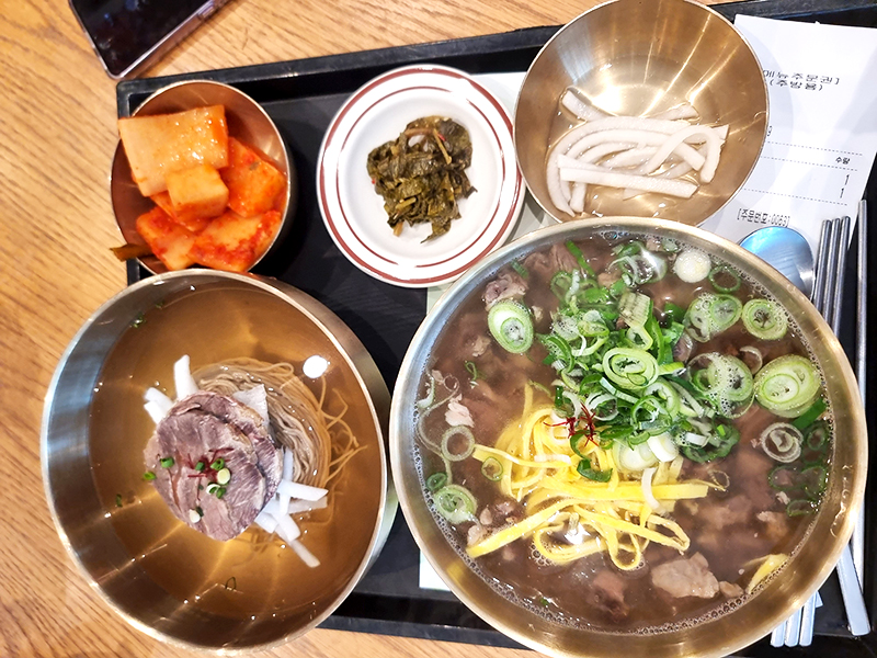 광평 한우양지곰탕 평양냉면