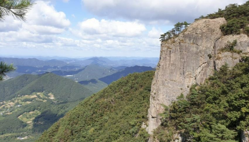 서대산 암벽