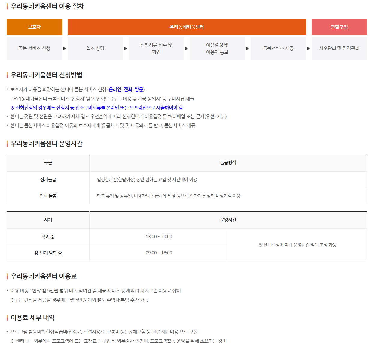 우리 동네 키움포털