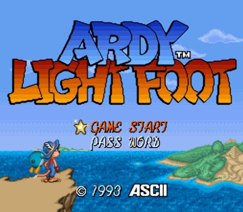  알디 라이트풋 - Ardy Lightfoot (슈퍼 패미컴 - SFC 롬파일 다운)