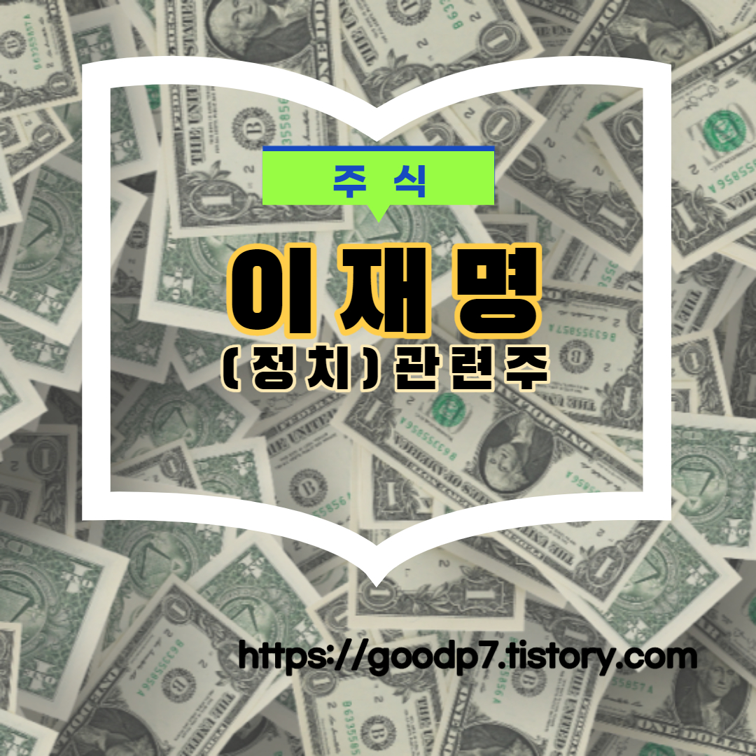  이재명 관련주! 13종목