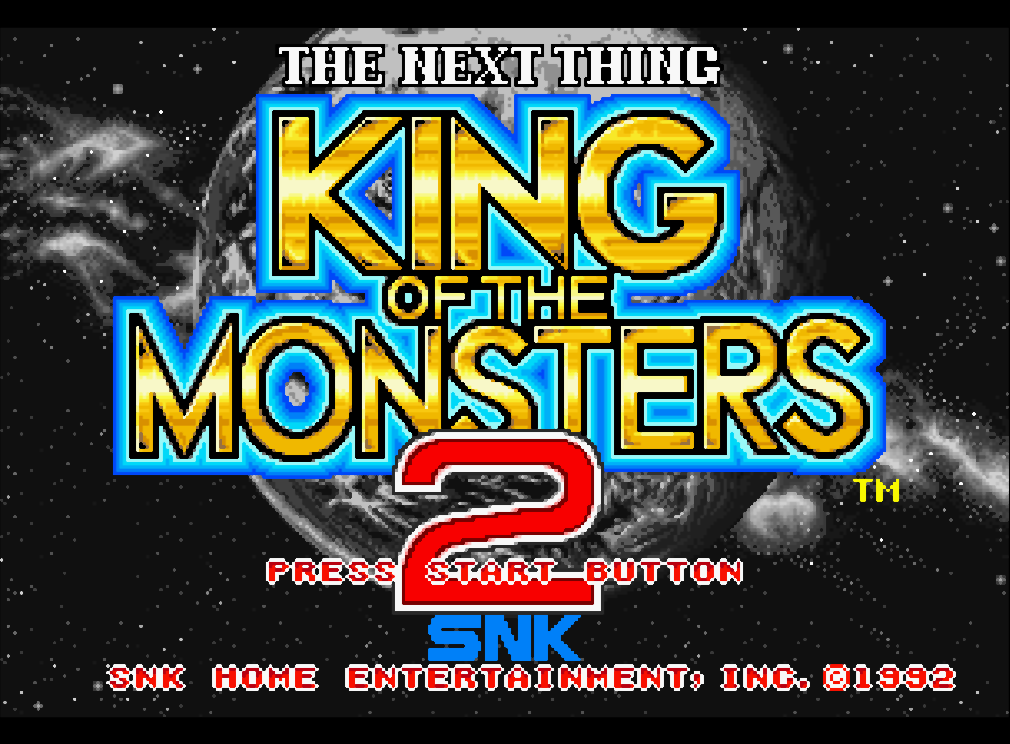 SNK - 킹 오브 더 몬스터즈 2 더 넥스트 씽 세계판 King of the Monsters 2 The Next Thing World (네오지오 CD - NG-CD - iso 다운로드)