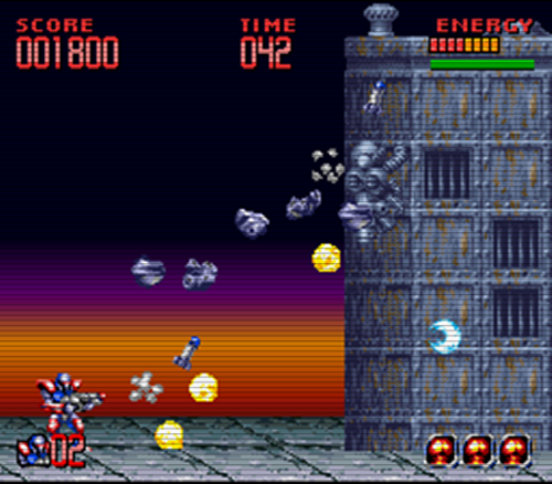  슈퍼 패미컴SNES, 슈퍼 터리칸 2(Super Turrican 2) 콘솔게임 바로플레이