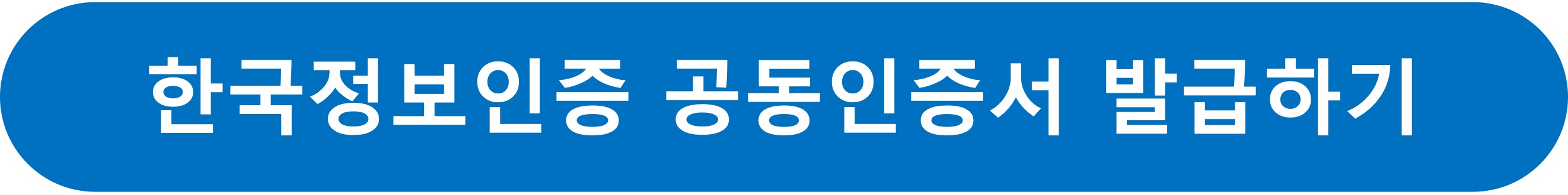 한국정보인증공동인증서