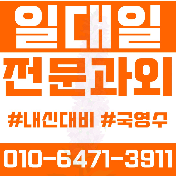  고양 정발산동 초등영어과외 중학생수학과외 선행 예습 복습