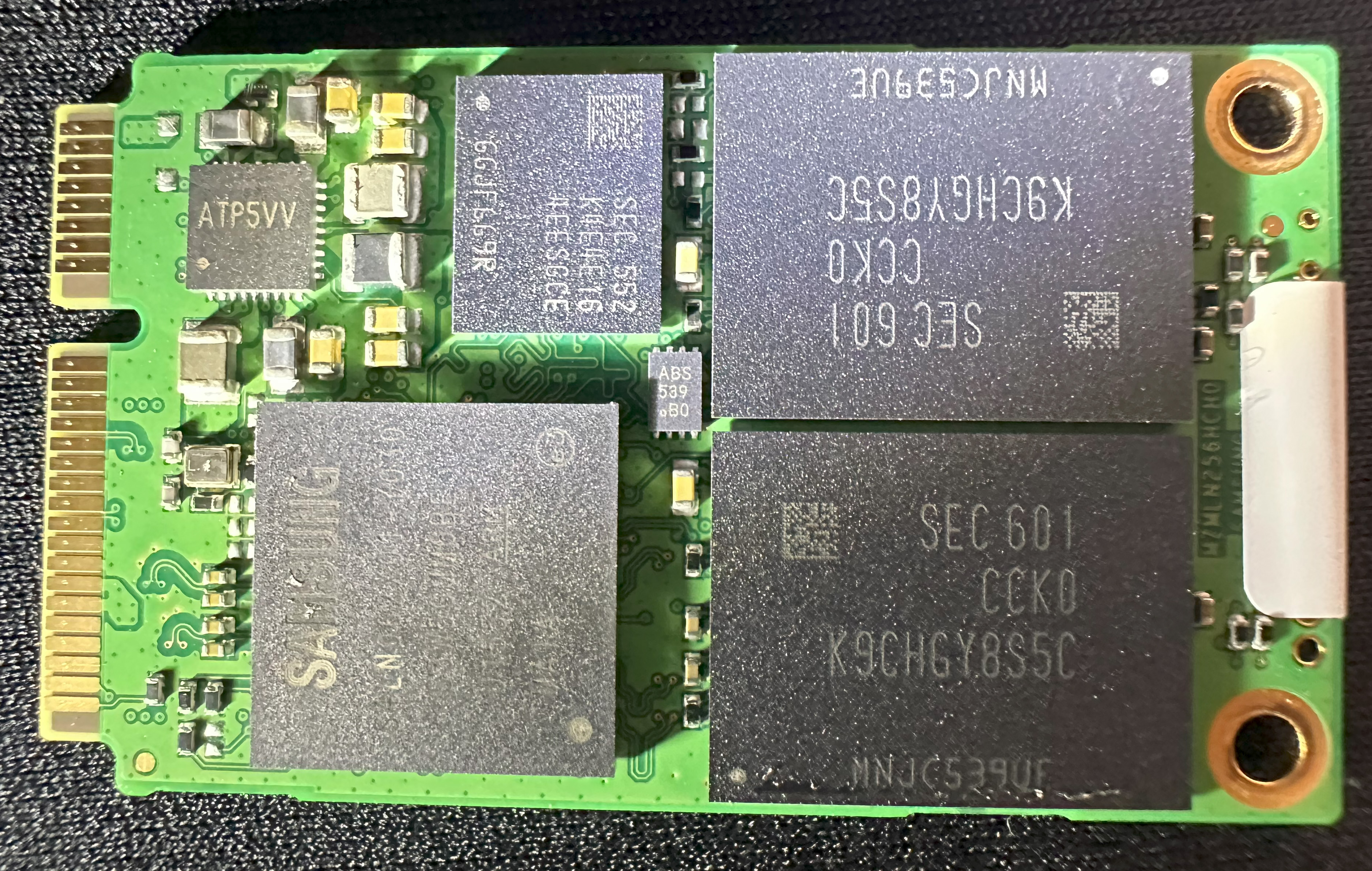 Samsung PM871 mSATA 128GB (MZ-MLN1280 &amp;#124; MZMLN128HCGR-000KN) PCB