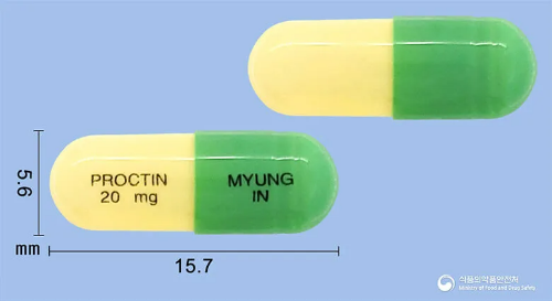 출처-푸록틴캡슐 식품의약품안전처
