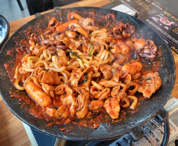  쭈꾸미 볶음 맛집 생생쭈꾸미 : 울산 쭈꾸미 맛집, 주전 바다뷰 맛집
