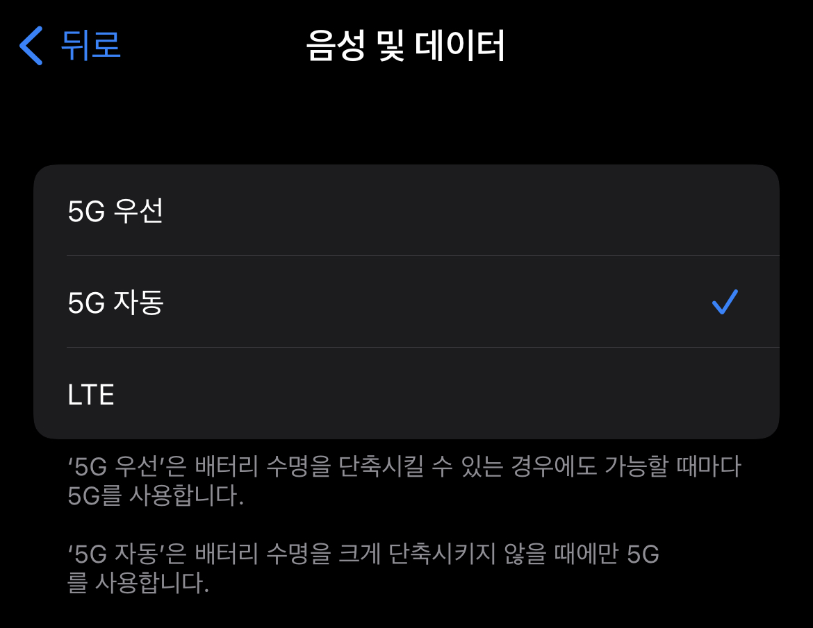 음성 및 데이터 사진