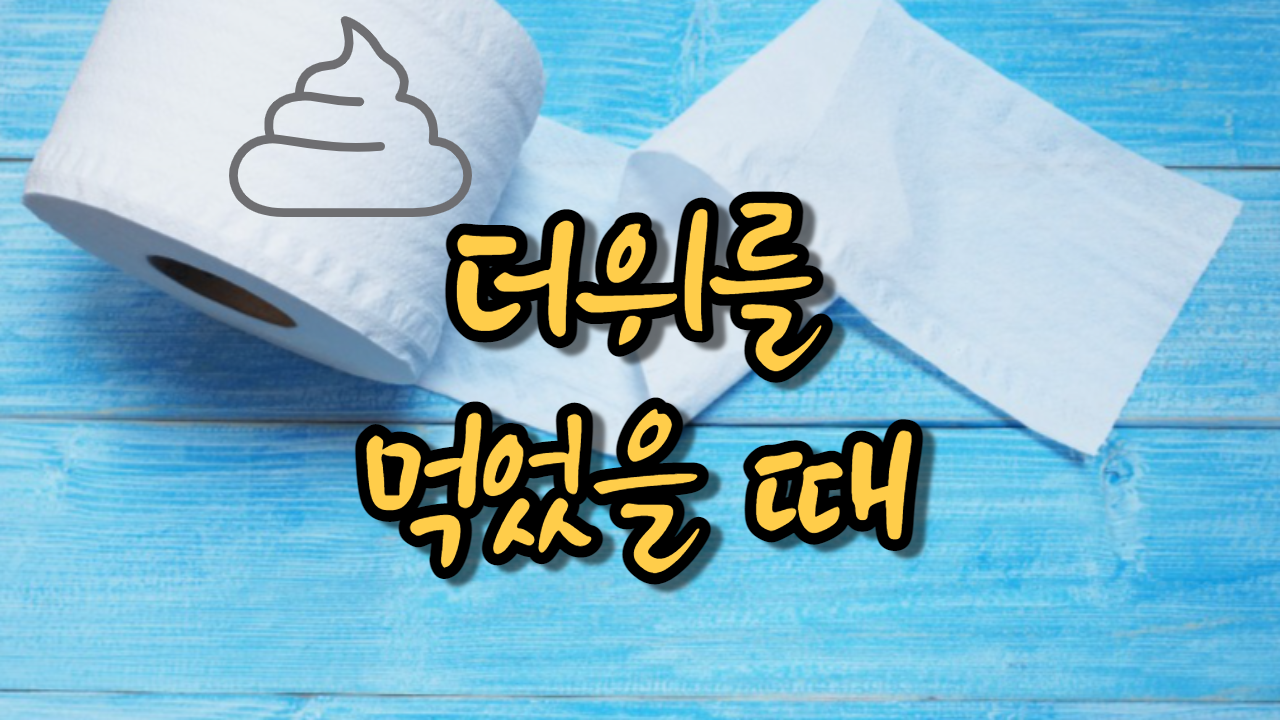  더위를 먹었을 때