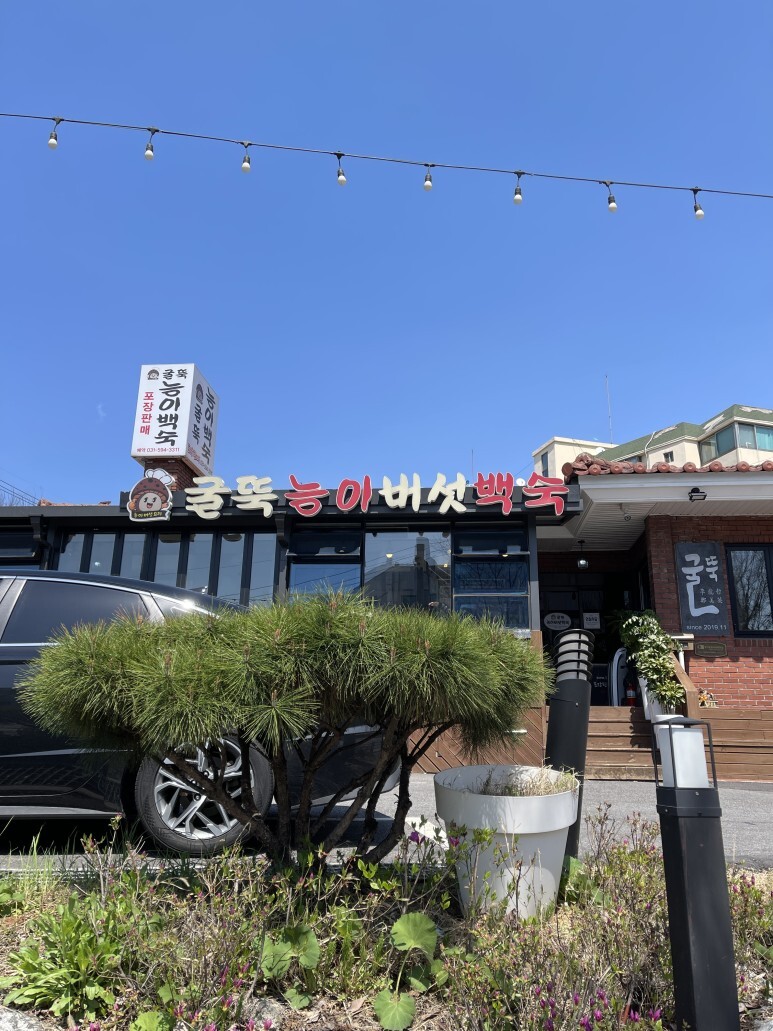 굴뚝능이버섯백숙 이미지