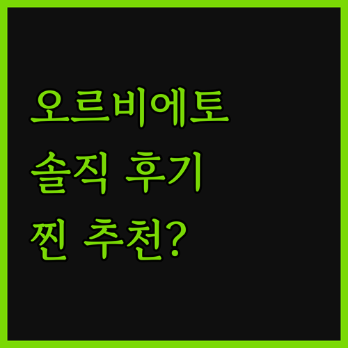 오르비에토 Hotel Duomo 솔직