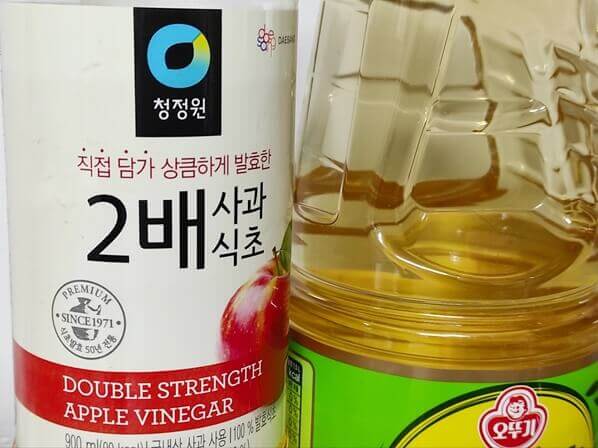 청정원-2배-사과식초와-오뚜기-양조식초