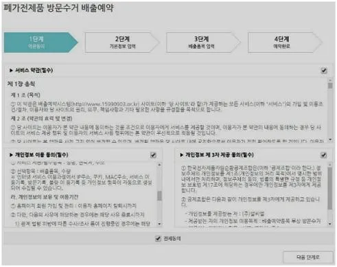 폐가전 무료수거