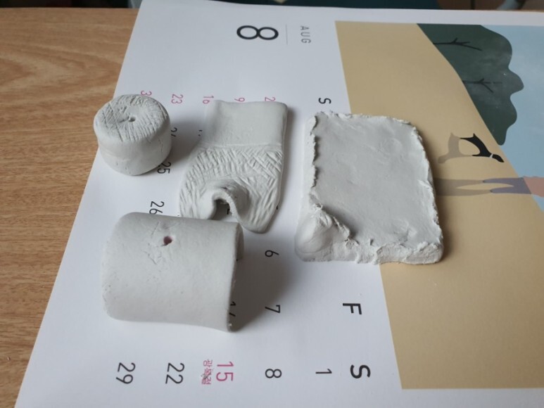 다이소 재료 인센스 홀더 만들기 3