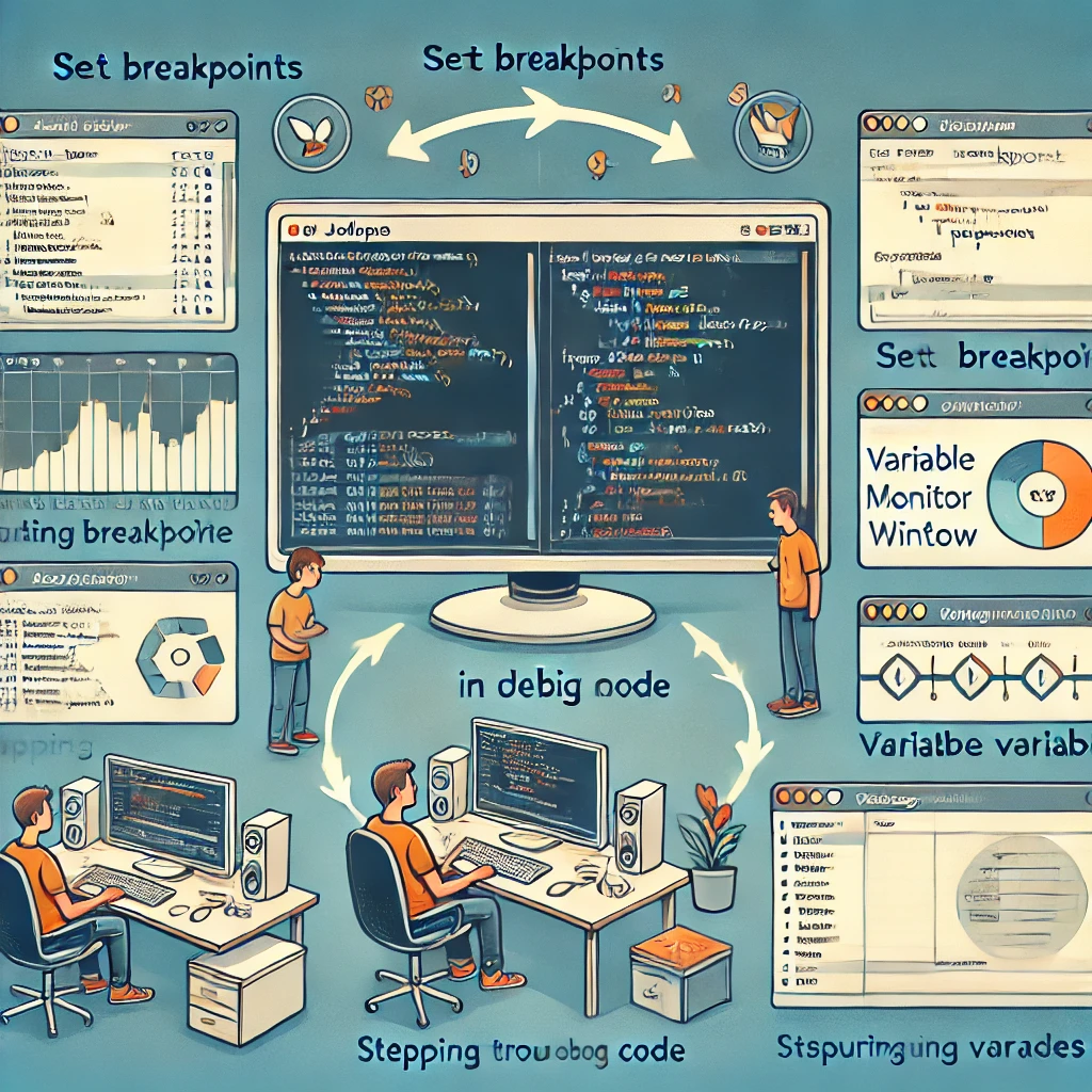 Eclipse의 Java 애플리케이션 디버깅 - 중단점 설정, 디버그 모드 실행, 변수 검사 등