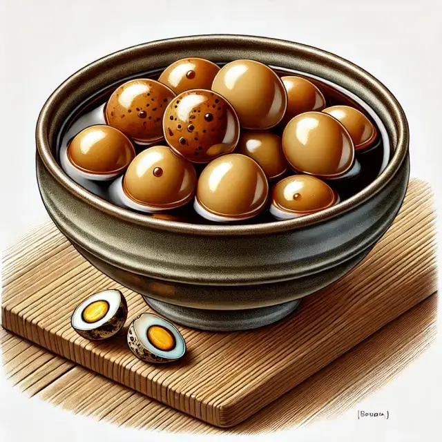 메추리알 조림