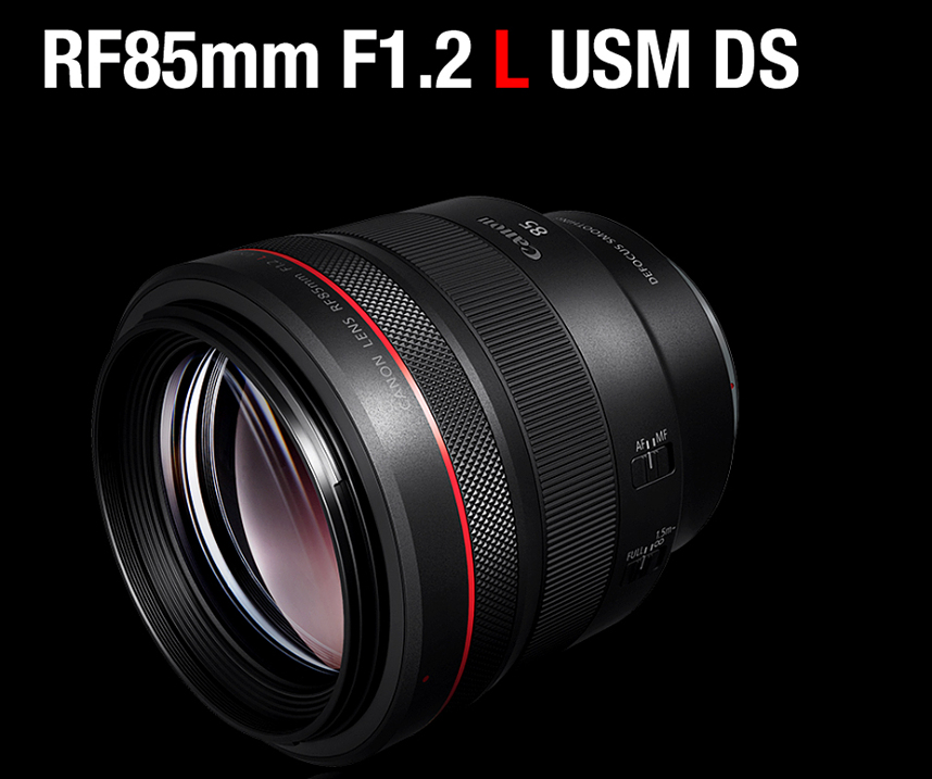 RF 85mm F1.2 L USM DS