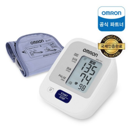  가정용 혈압계로 평소 혈압을 관리해보세요!