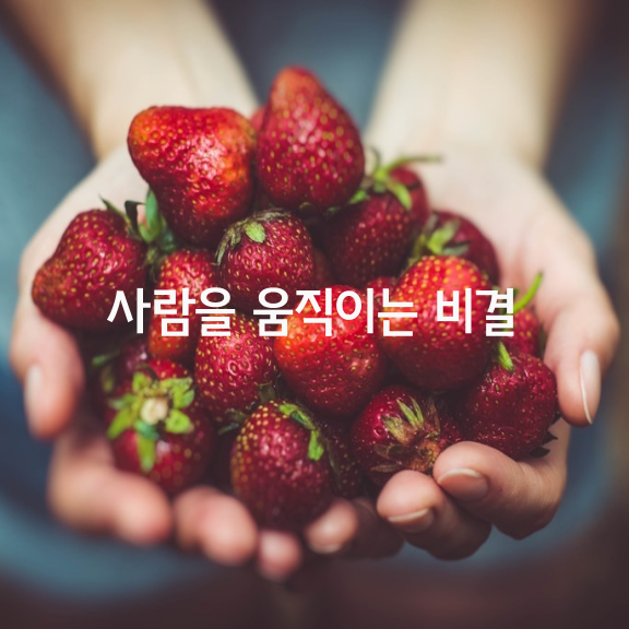  [사람을 움직이는 황금비결 30가지]